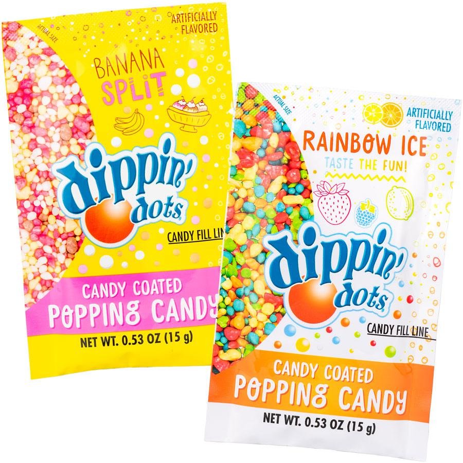 Dippin Dots Rainbow Ice/Banana Split - 1 Assorted Flavor