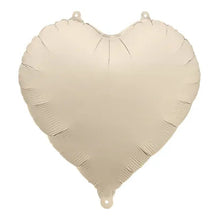 Beige Heart 18in Balloon