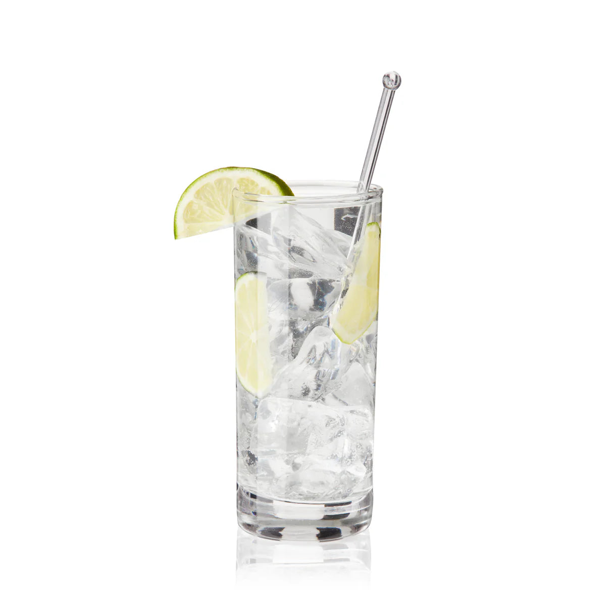 Cocktail Plastic Stir Sticks in Clear 25ct
