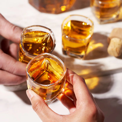 Square 1.5oz Shot Glasses 6ct