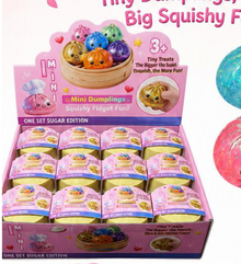 Mini Glitter Squishy Dumpling 2in