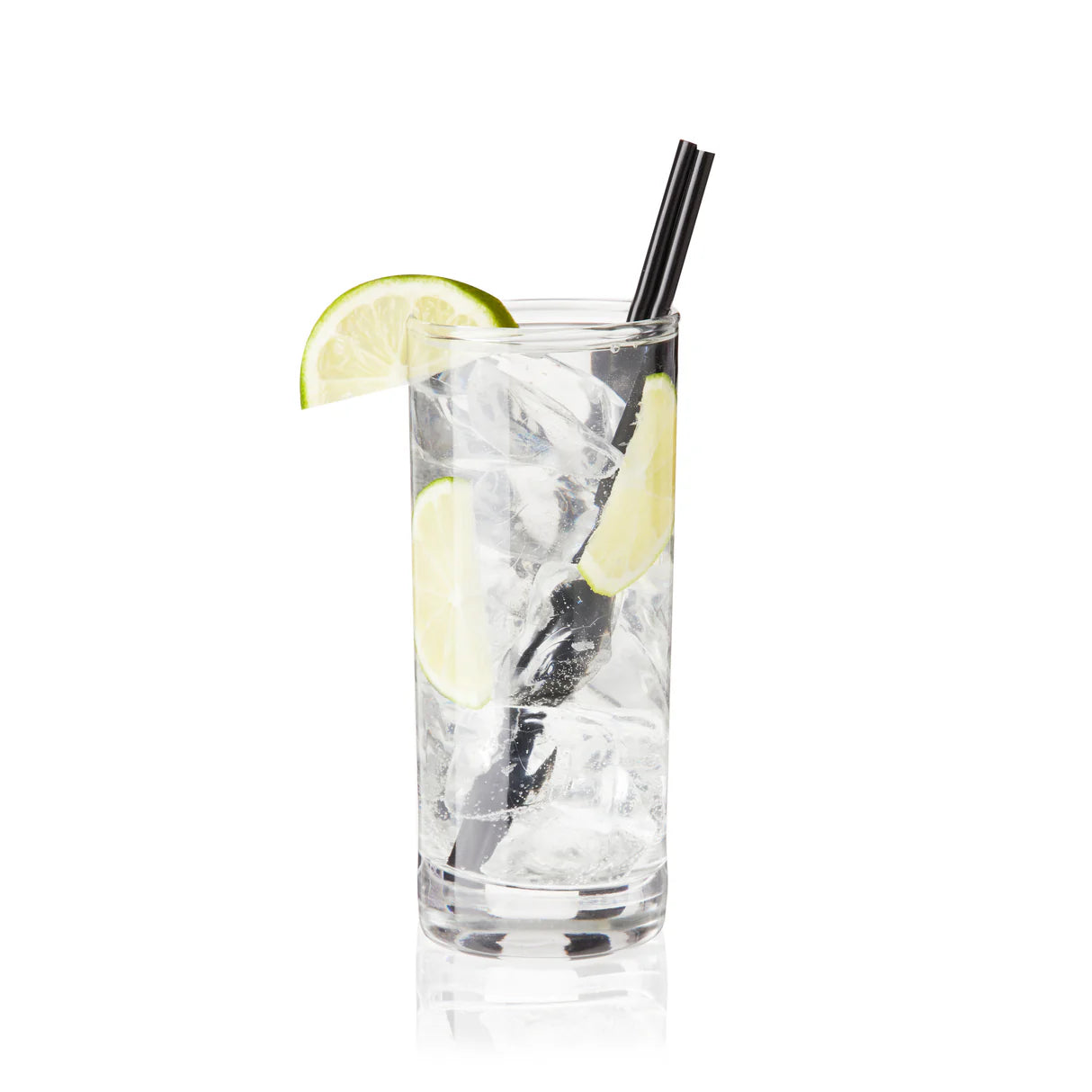 Party Cocktail Straws in Black 100ct