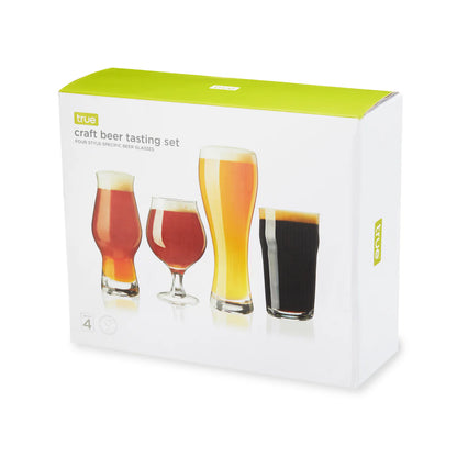 Craft Beer Tasting Set 4 Glasses