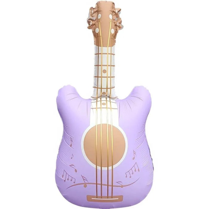 Matte Lilac Electric Guitar 35in Balloon