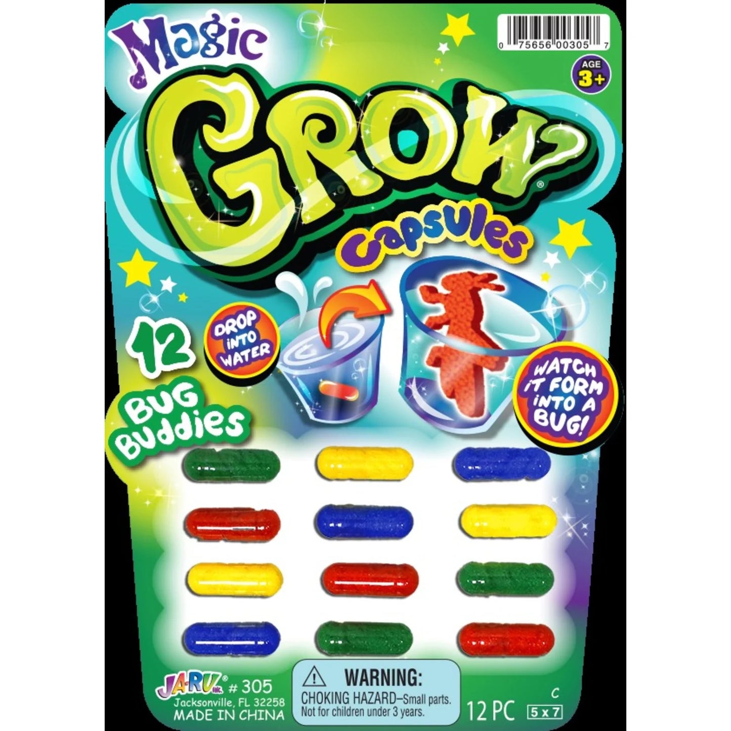 Magic Grow Sea Creatures Capsules, Assorted