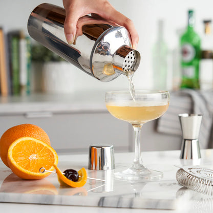 Retro 24oz Cocktail Shaker in Stainless Steel