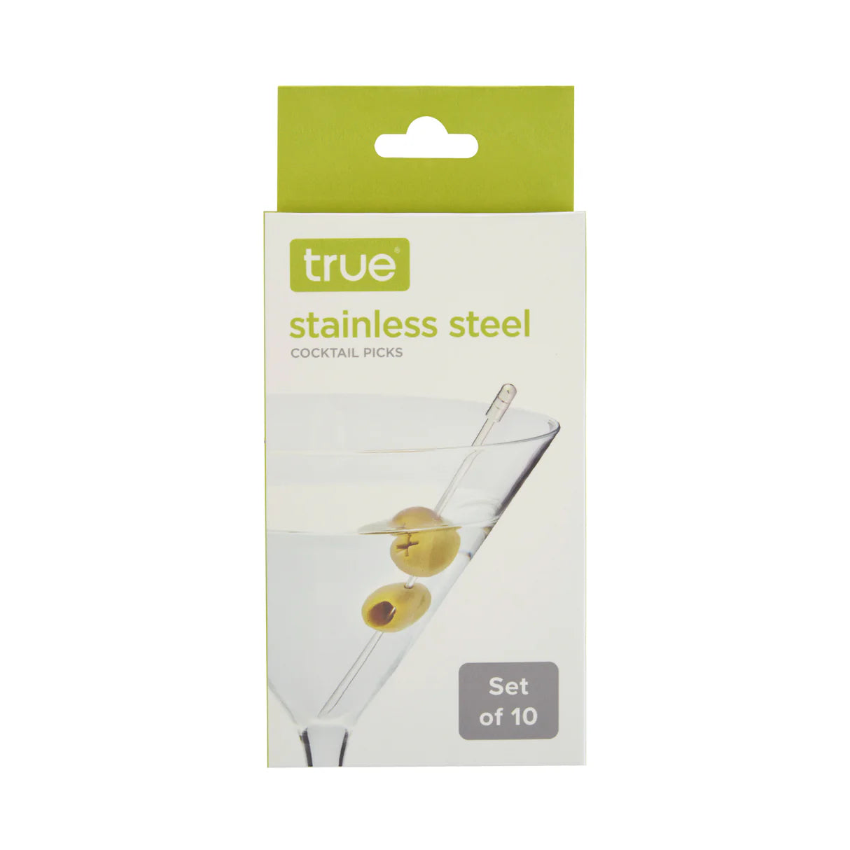 Stainless Steel Cocktail Picks 10ct