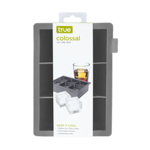 Colossal 2in Silicone Ice Cube Tray in Gray