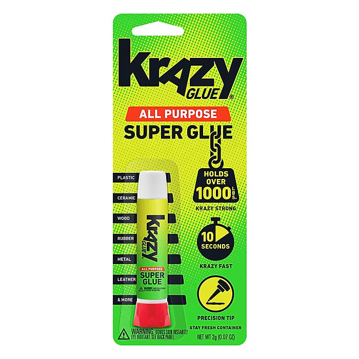 Krazy Glue All-Purpose Liquid Formula Precision-Tip Applicator - .07oz