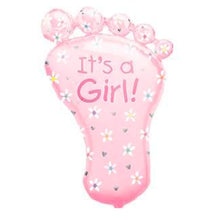 Baby Girl Foot 32in SuperShape Balloon