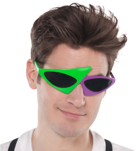 80s Asymmetrical Glasses