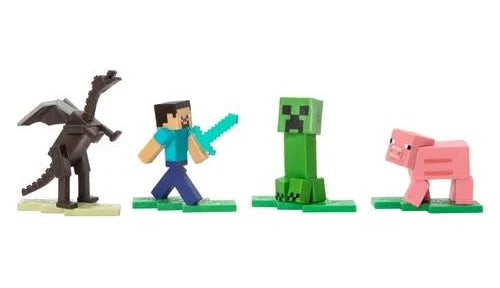 Minecraft Figures - Set of 4