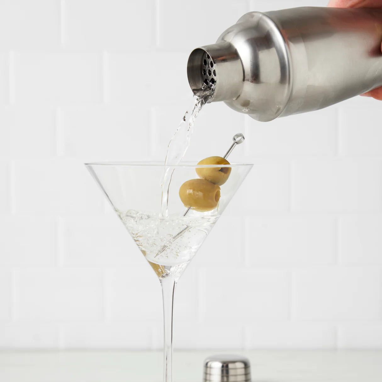 Contour 12oz Cocktail Shaker in Stainless Steel