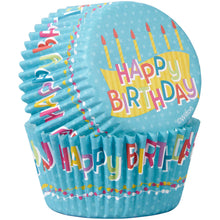 Happy Birthday Cupcake Liners 50ct