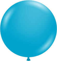 24in Helium Inflated Latex Balloon - Turquoise