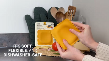 Pasta Shaped Spoon Rest | Ravioli