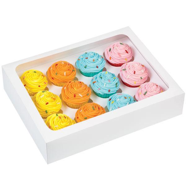 Mini Cupcake Box With Window 3ct