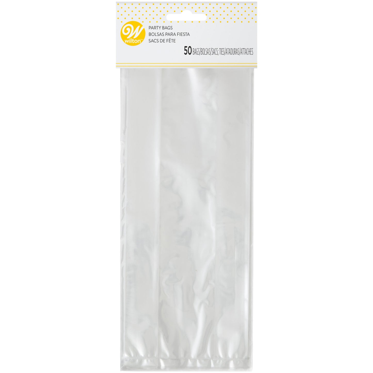 Clear Tall Treat Bags 50ct