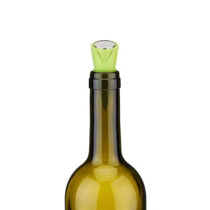 Cone Silicone Bottle Stoppers 2ct (2 Assorted Colors)